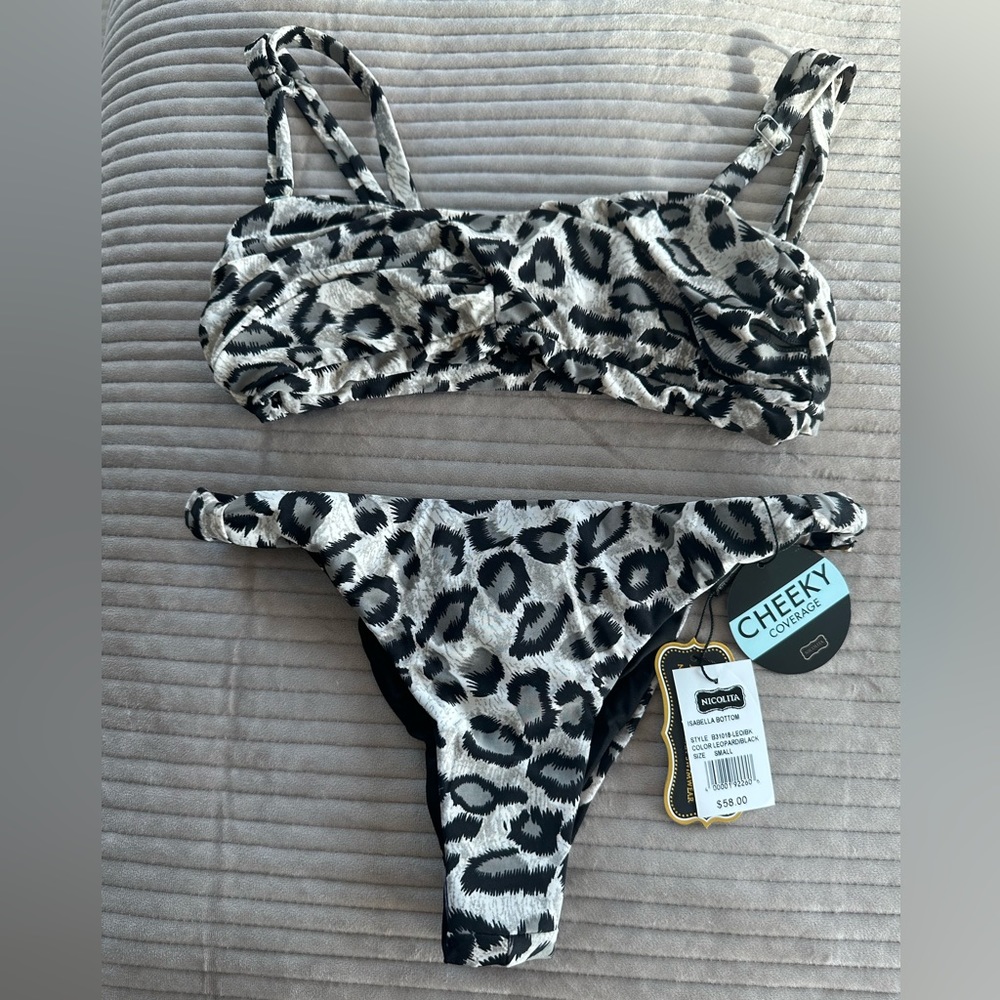 Nicolette animal print bikini